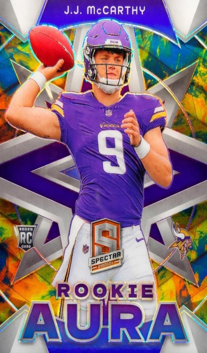 J.J. McCarthy 2024 panini Panini Spectra