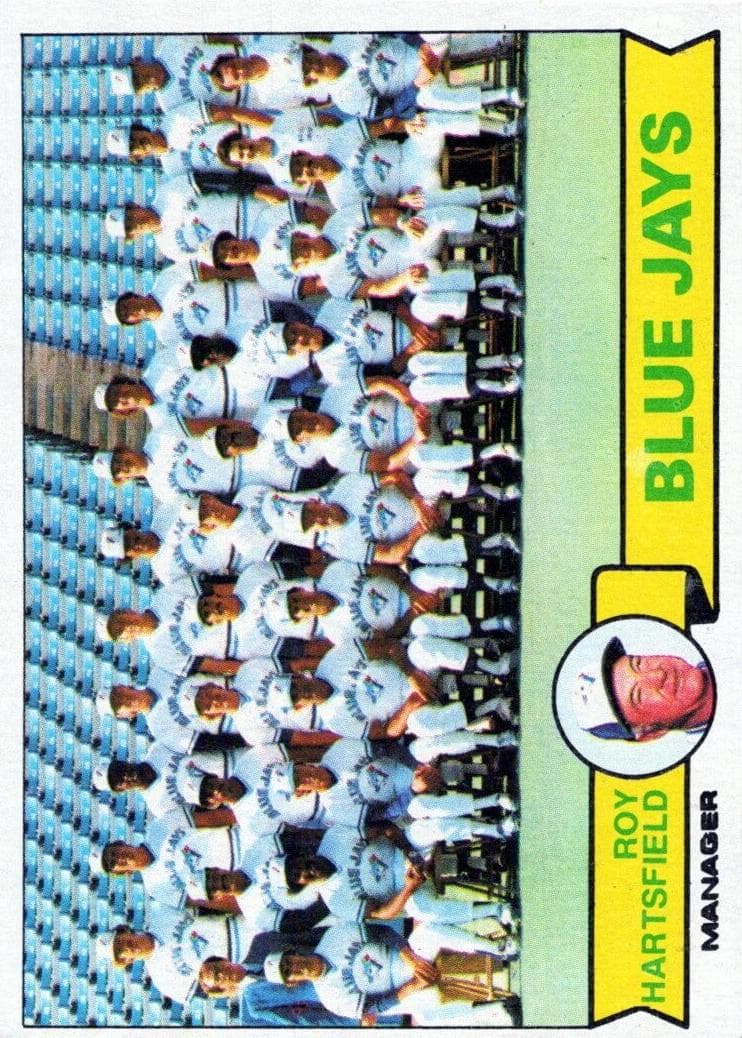 Toronto Blue Jays / Roy Hartsfield 1979 topps Topps