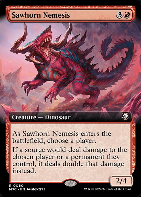 Sawhorn Nemesis 2024 Magic: The Gathering Modern Horizons 3 Commander