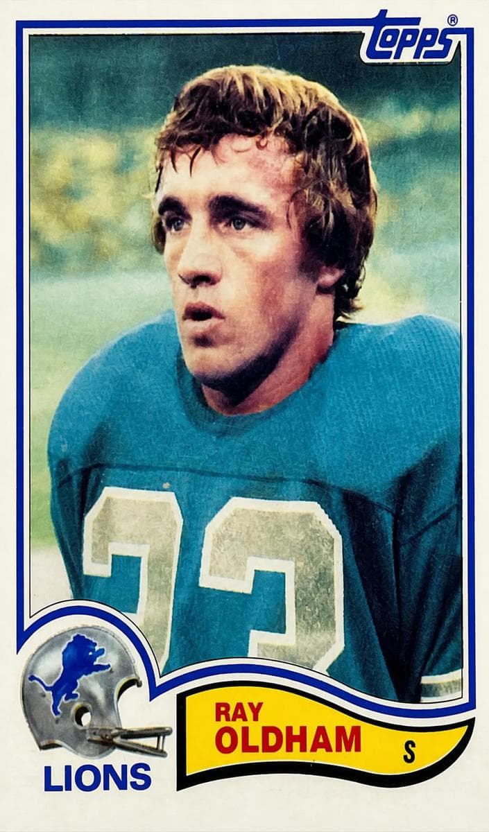 Ray Oldham trading card