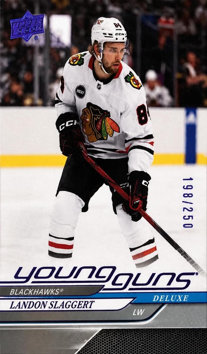 Landon Slaggert trading card