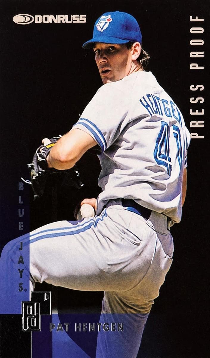Pat Hentgen 1997 panini Donruss