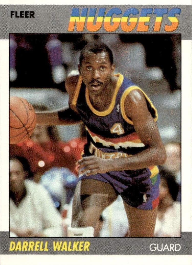 Darrell Walker trading card