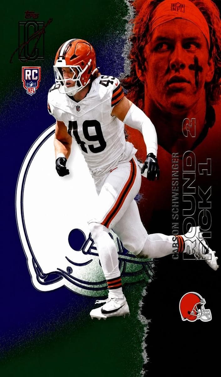 Carson Schwesinger trading card