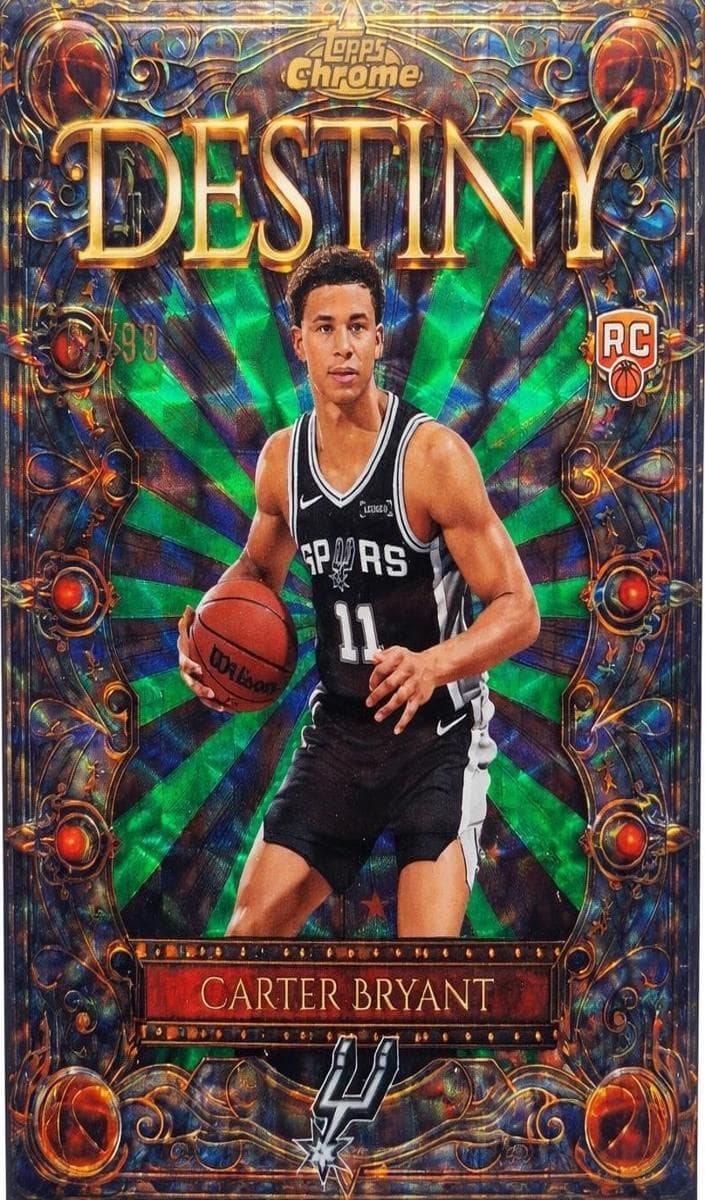 Carter Bryant 2025 topps Topps Chrome