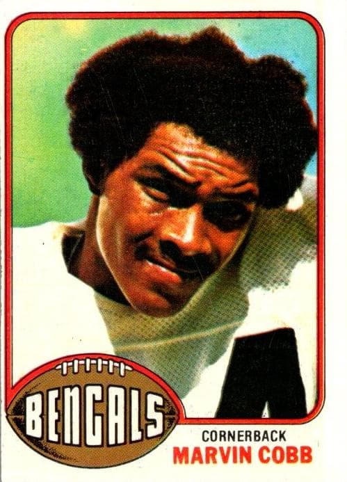 Marvin Cobb 1976 topps Topps
