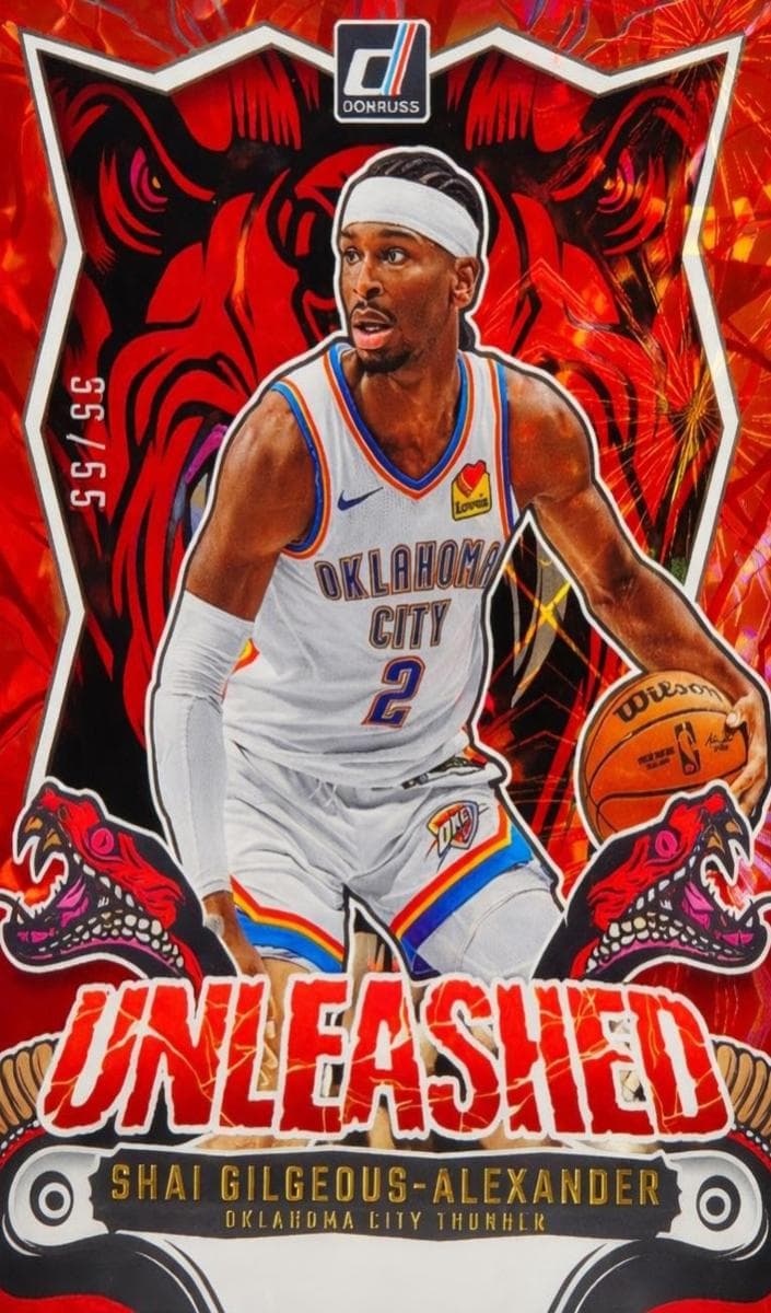 Shai Gilgeous-Alexander 2024 panini Panini Donruss Optic
