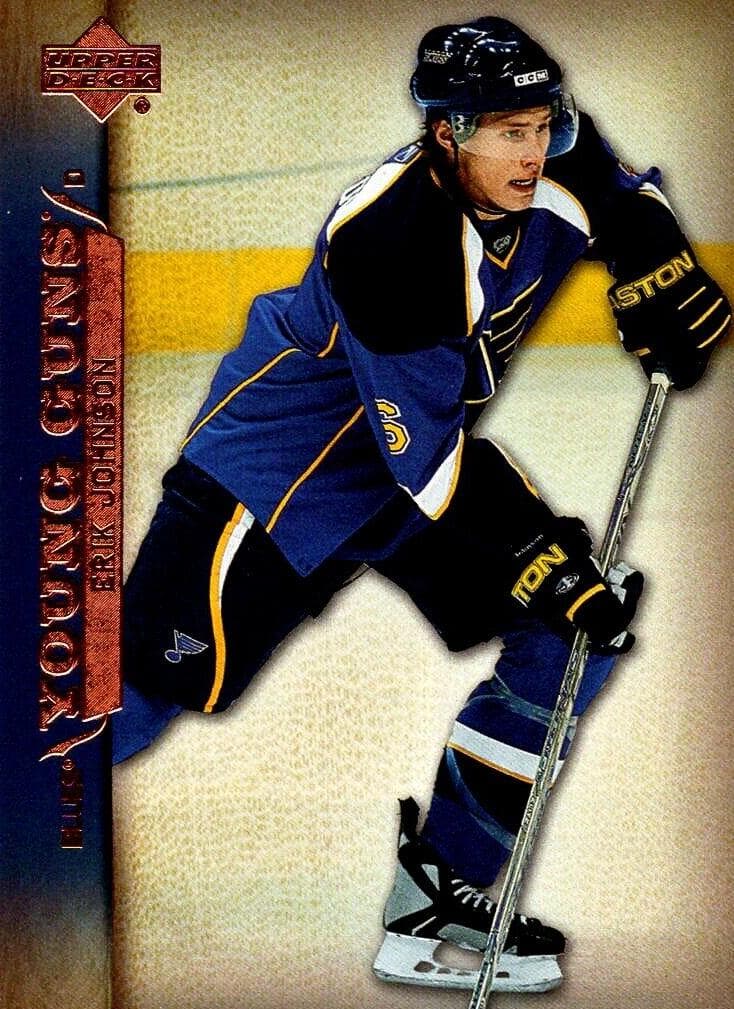 Erik Johnson 2007 upper-deck Upper Deck