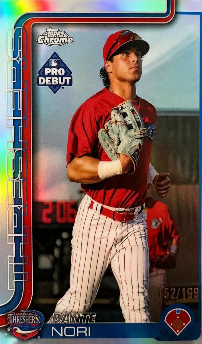 Dante Nori 2025 topps Topps Pro Debut