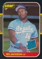 Bo Jackson 1987 Leaf Leaf