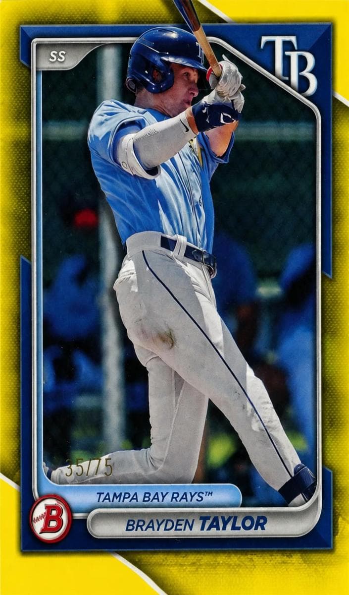 Brayden Taylor 2024 bowman Prospects