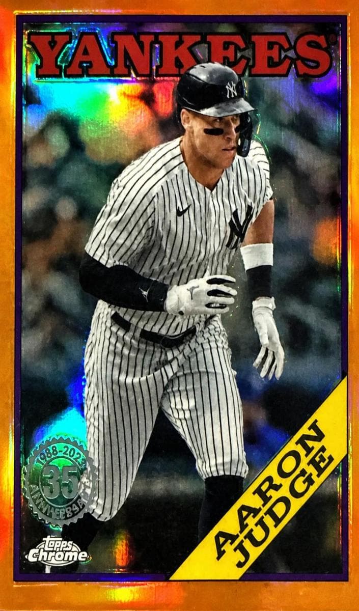 Aaron Judge 2023 topps Topps Chrome Update