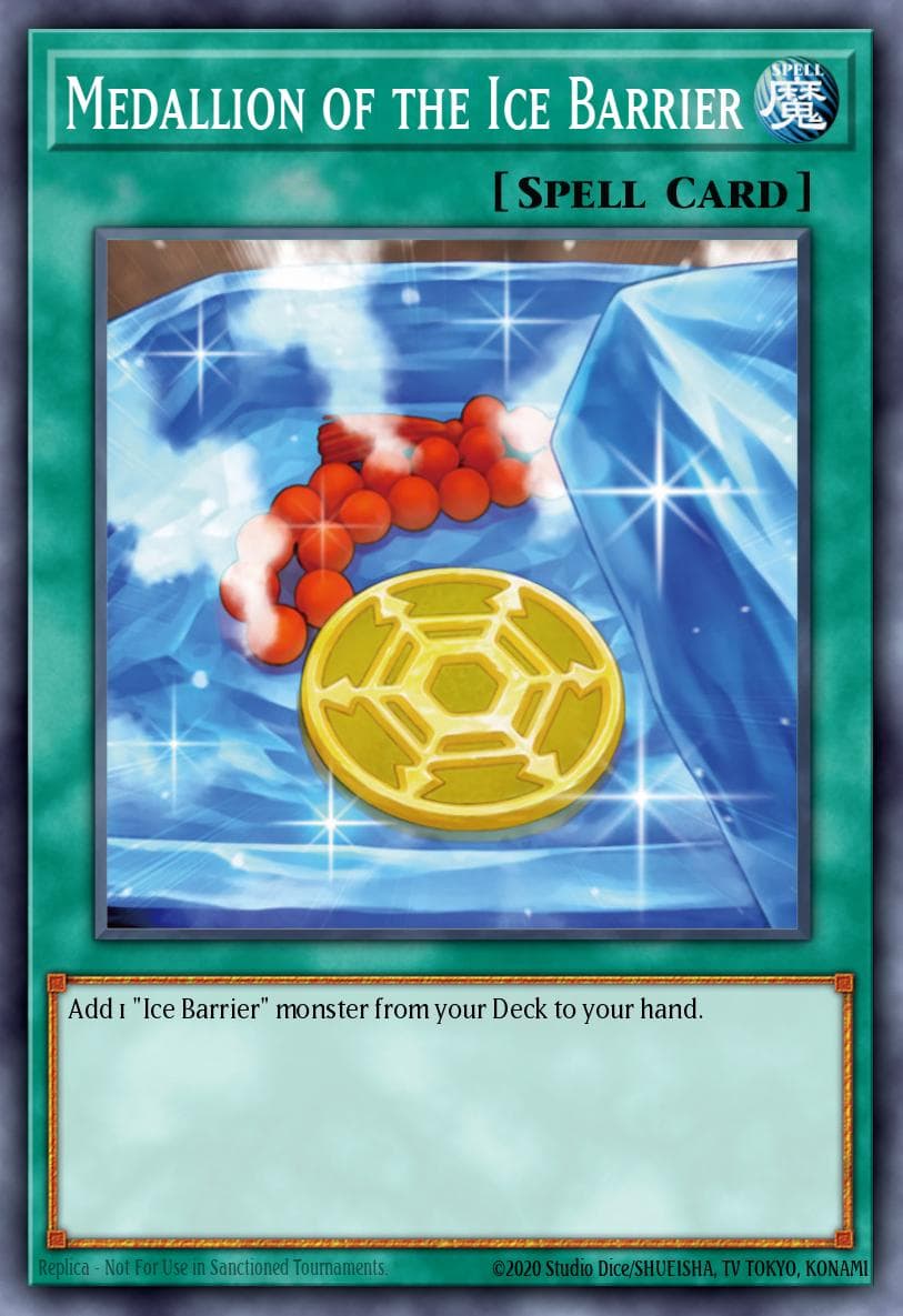Medallion of the Ice Barrier #SDFC-EN030