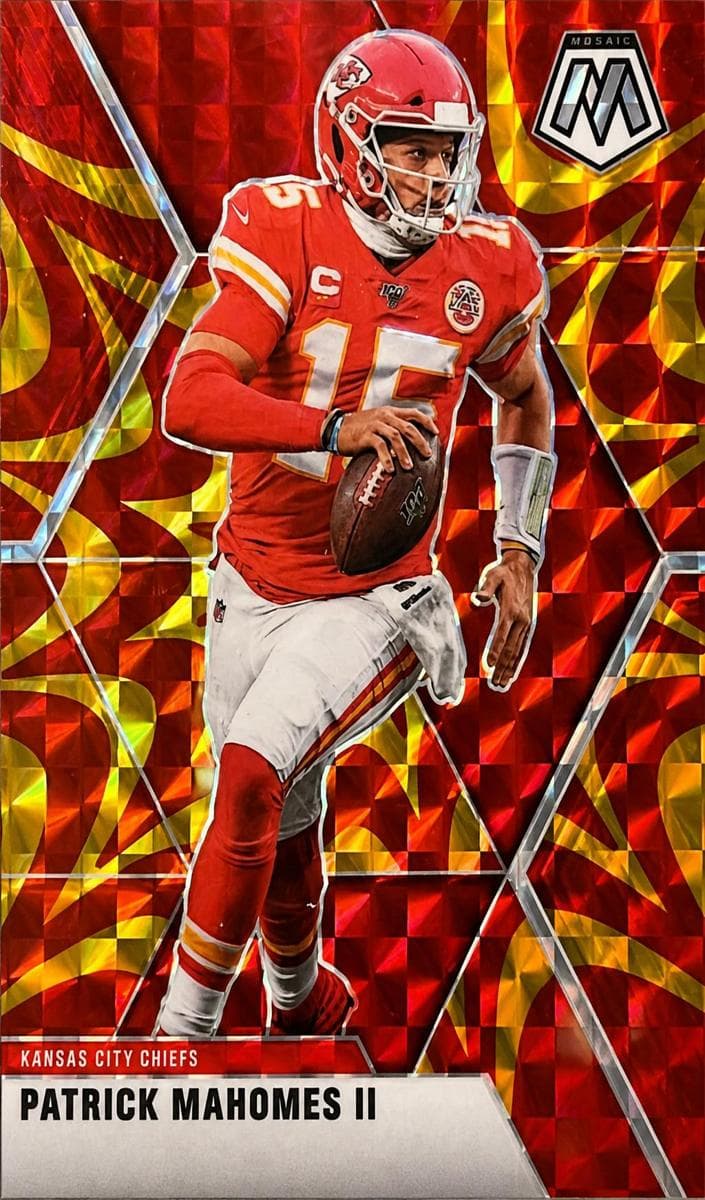 Patrick Mahomes II 2020 panini Panini Mosaic