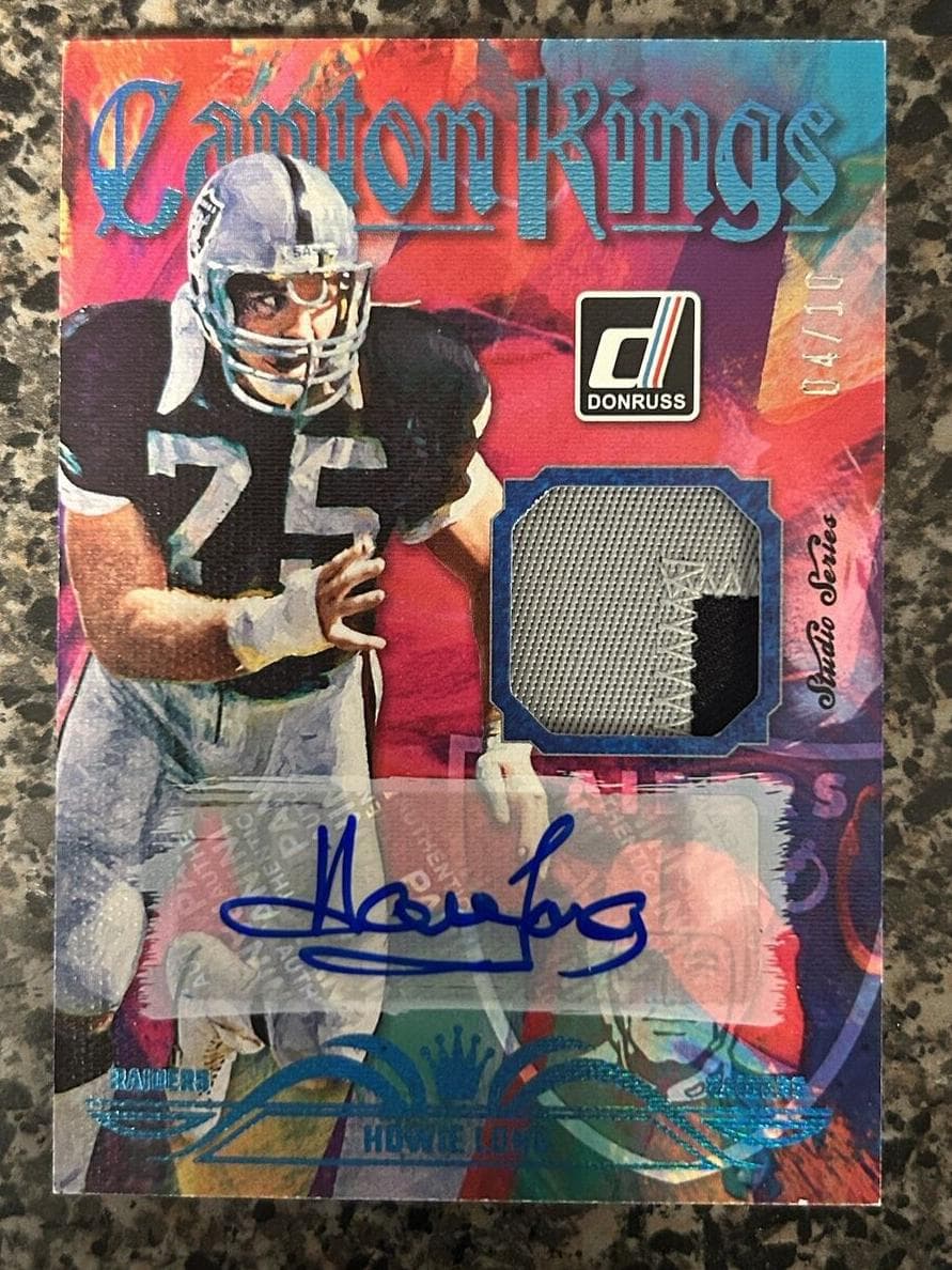 Howie Long 2023 panini Panini Donruss