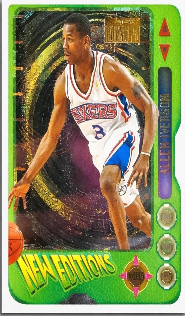 Allen Iverson 1996 fleer SkyBox Premium