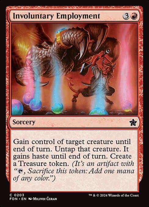 Involuntary Employment 2024 Magic: The Gathering Foundations