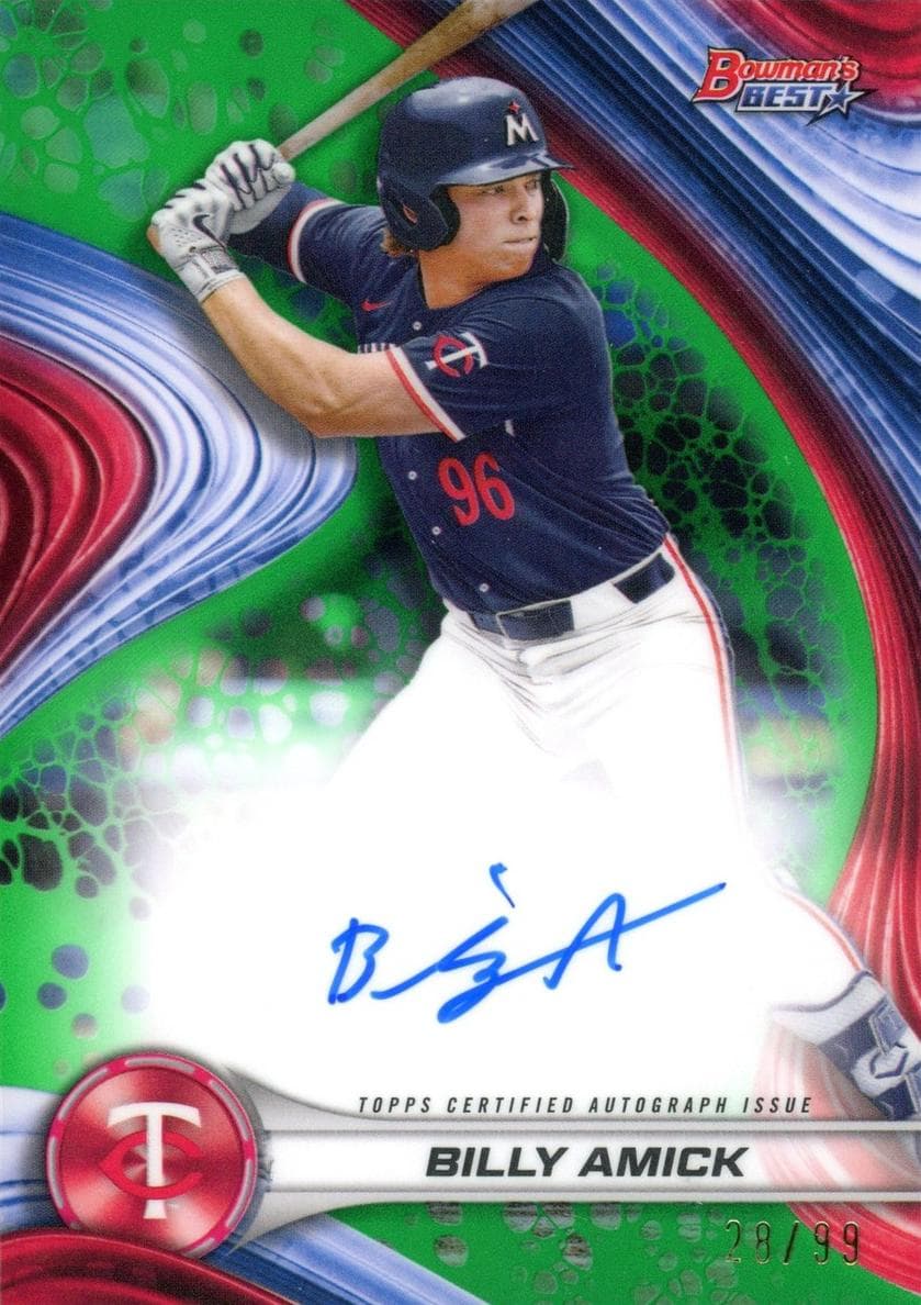 Billy Amick 2024 bowman Bowman's Best