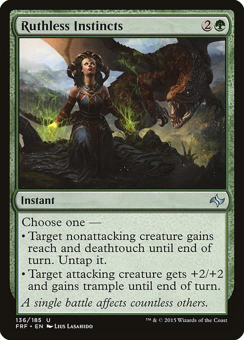 Ruthless Instincts 2015 Magic: The Gathering