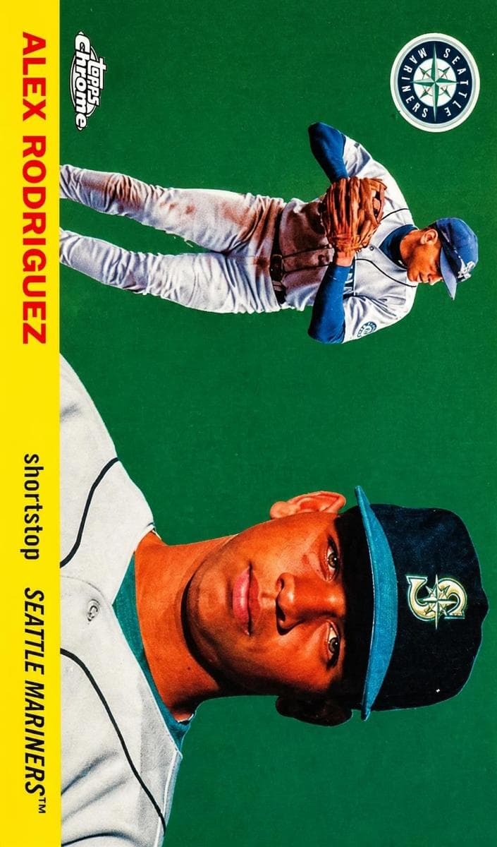 Alex Rodriguez 2025 topps Topps Chrome Platinum