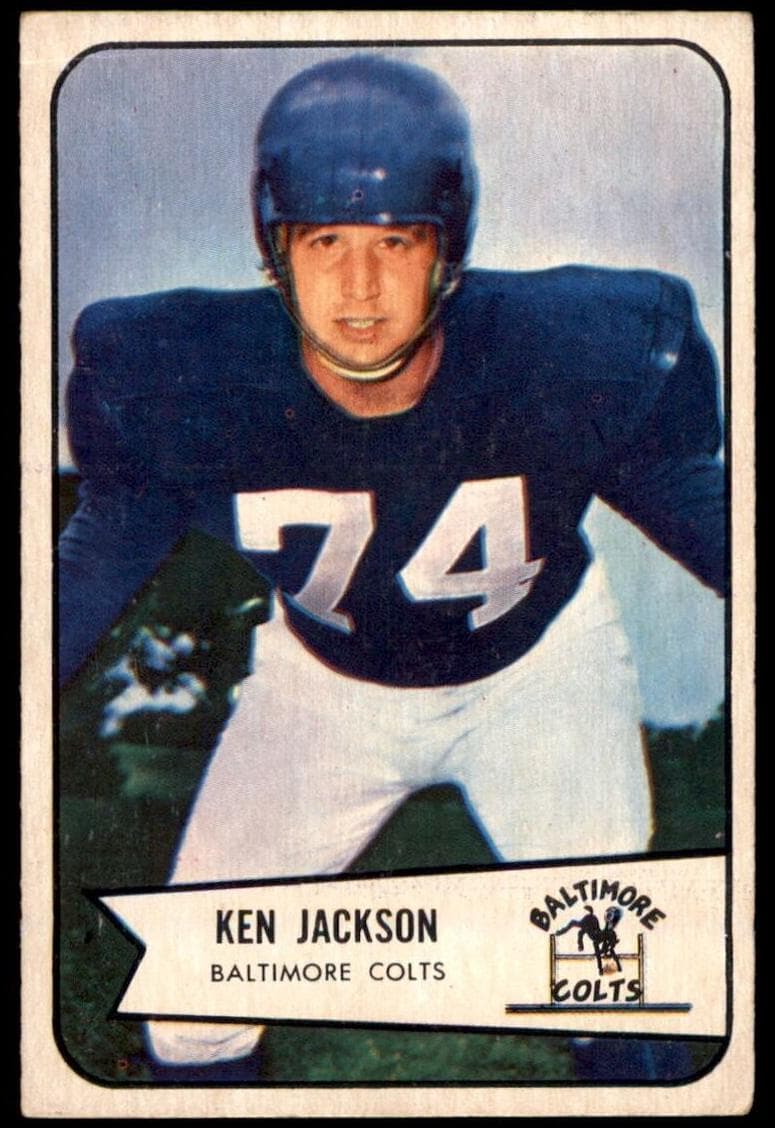 Ken Jackson 1954 bowman Bowman