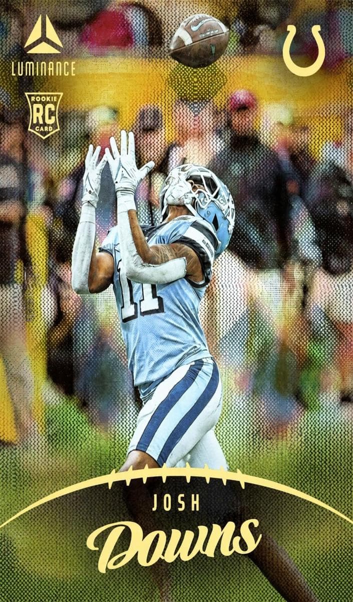 Josh Downs 2023 panini