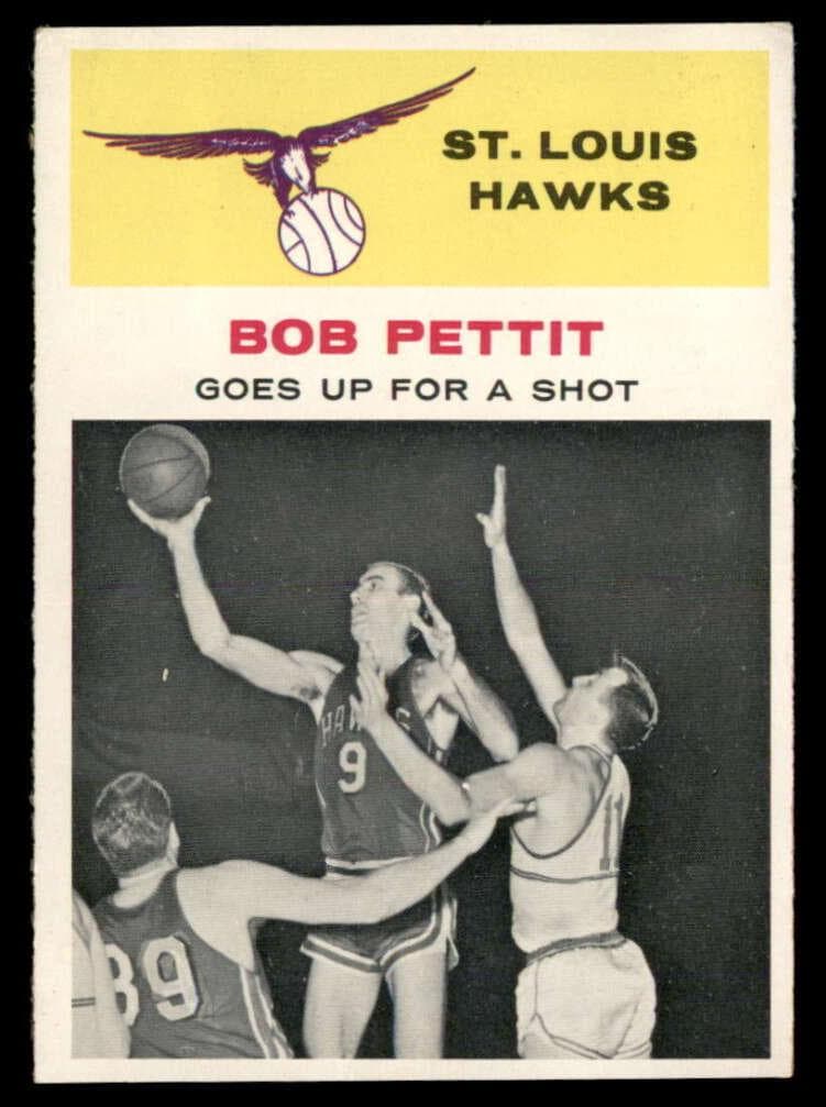 Bob Pettit 1961 fleer Fleer