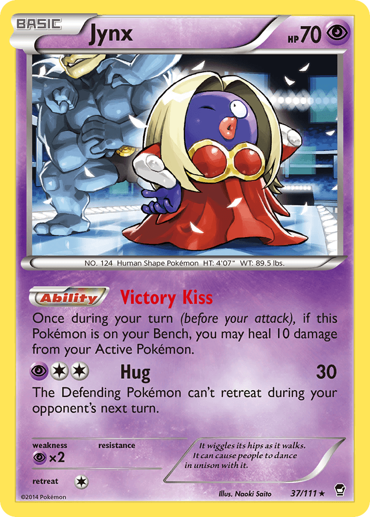 Jynx Pokemon Chinese CSUC