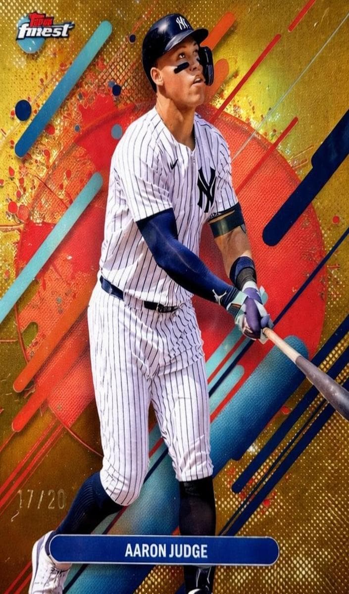 Aaron Judge 2025 topps Topps Finest