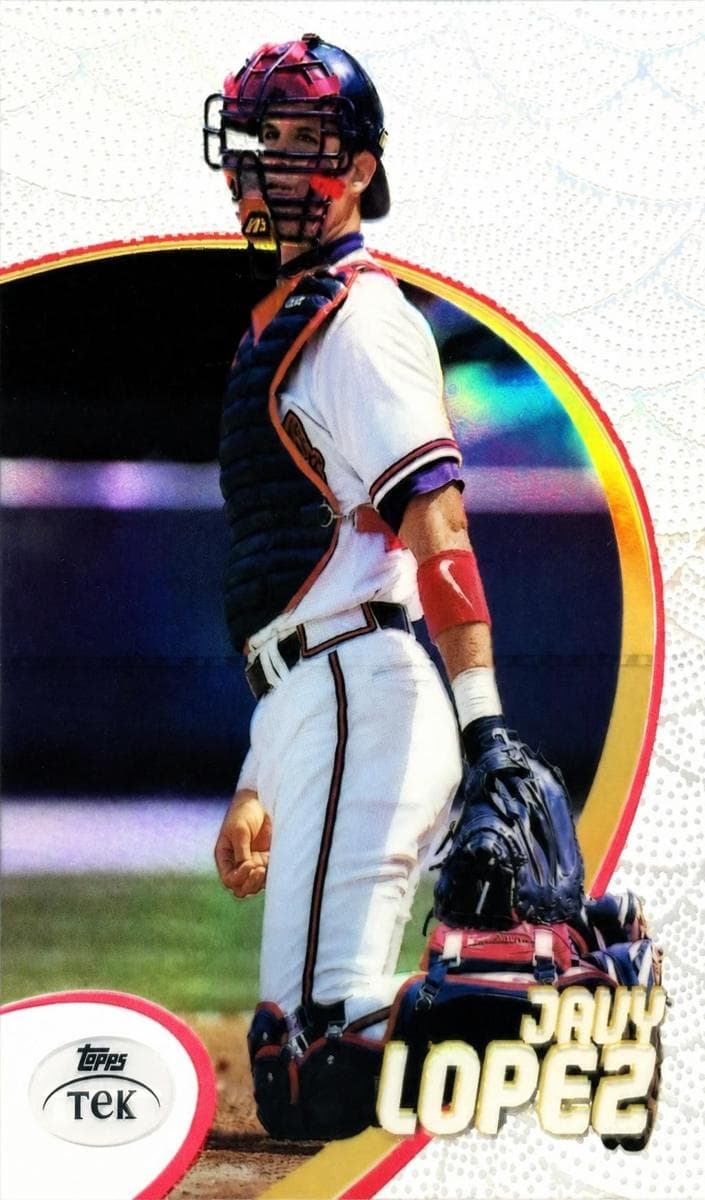 Javy Lopez 1998 topps Topps Tek
