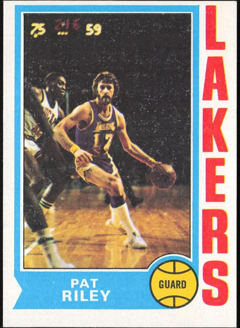 Pat Riley 1974 topps Topps