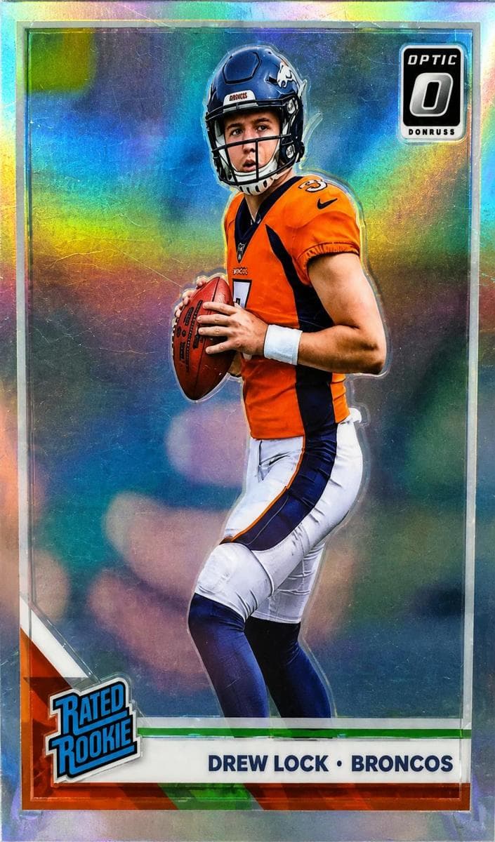 Drew Lock 2019 panini Donruss Optic
