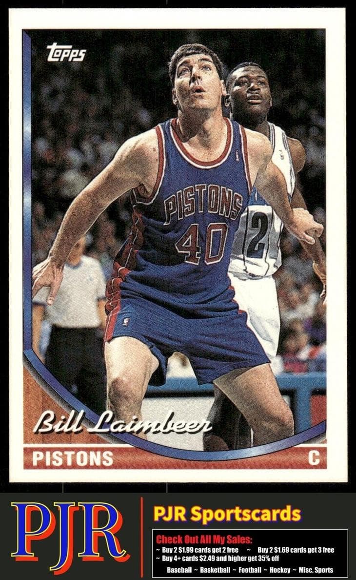 Bill Laimbeer 1993 topps Topps