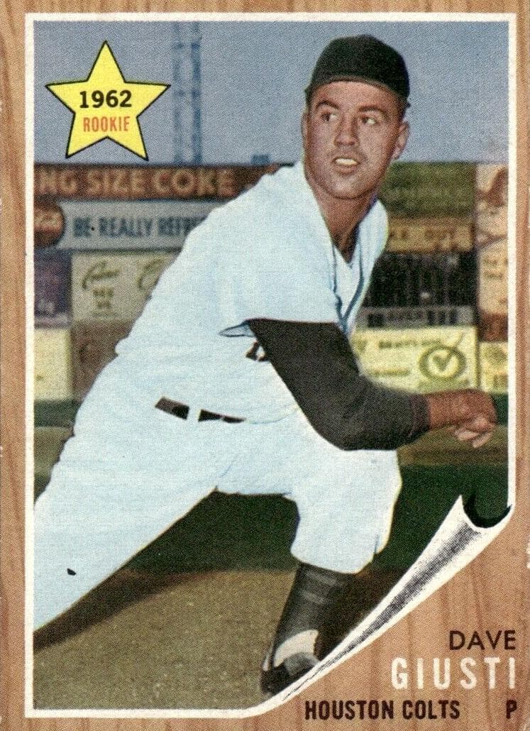 Dave Giusti 1962 topps Topps