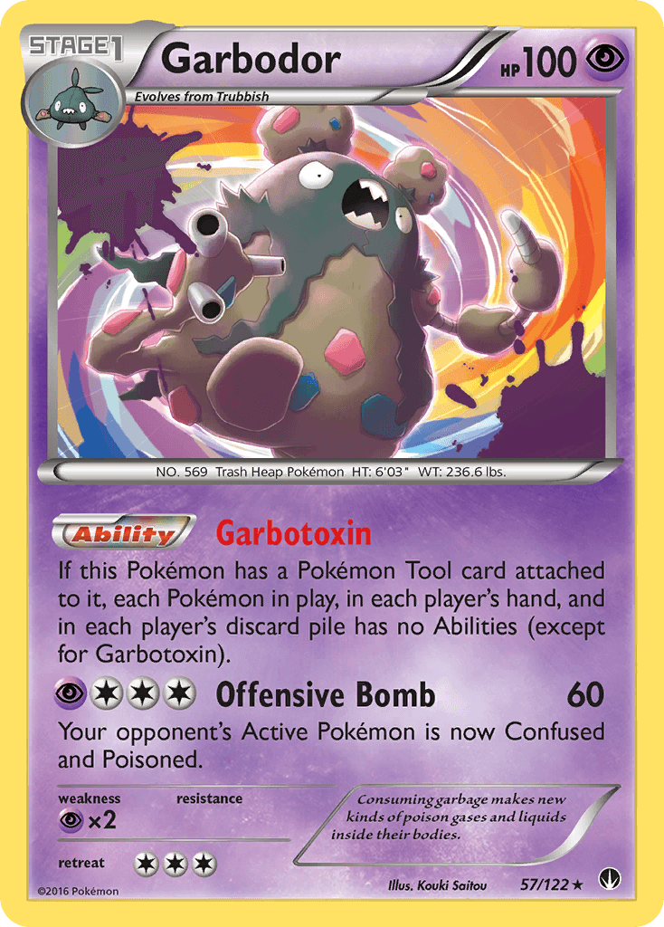 Garbodor 2021 Pokemon