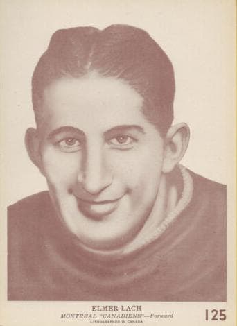 Elmer Lach 1940 o-pee-chee V301-2