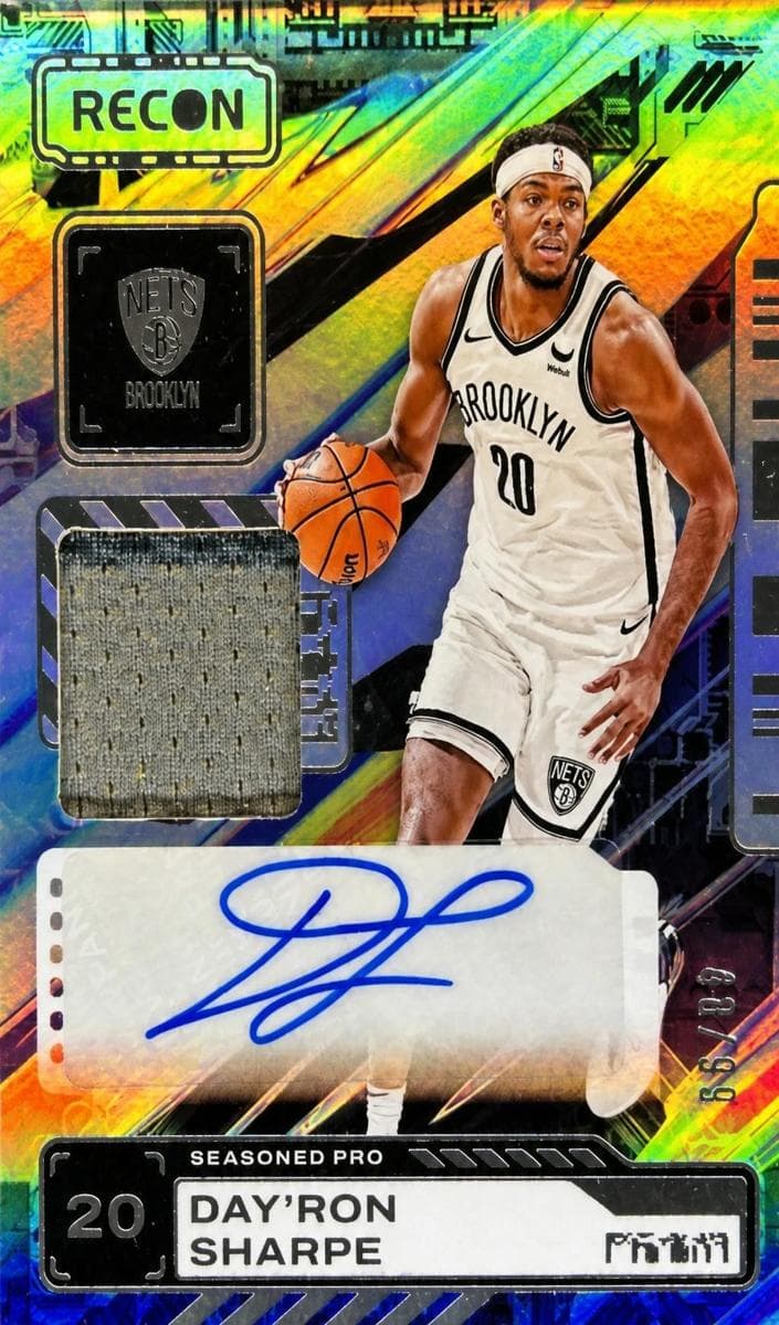 Day'Ron Sharpe 2023 panini