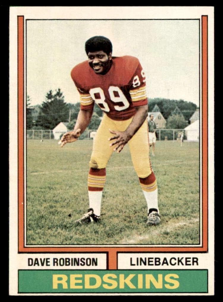 Dave Robinson 1974 topps Topps