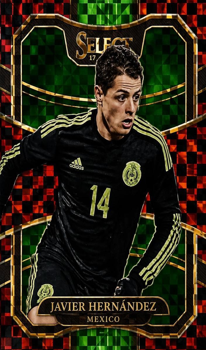Javier Hernandez 2017 panini