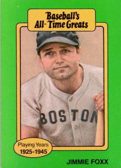 Jimmie Foxx #nno