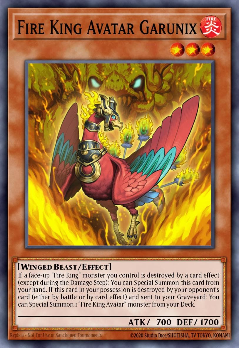Fire King Avatar Garunix #MP14-EN020
