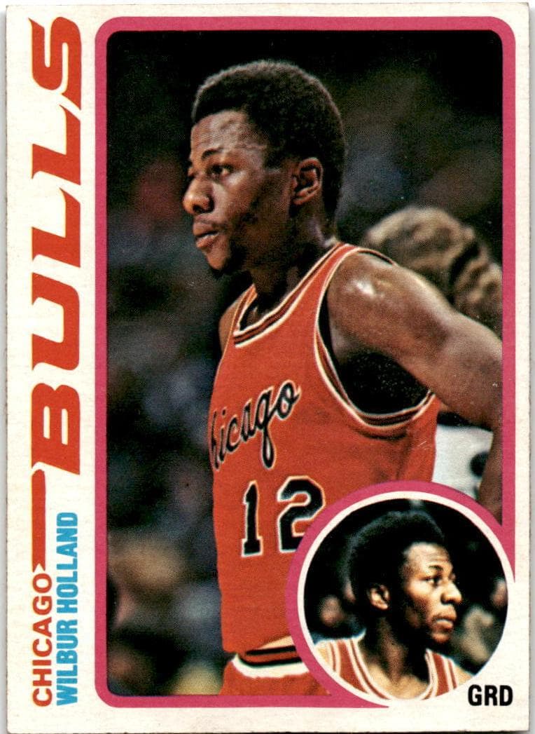 Wilbur Holland 1978 topps Topps