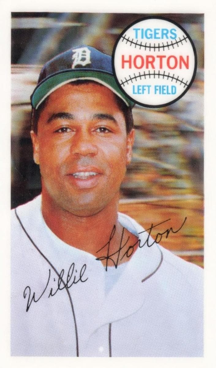 Willie Horton 1970 unknown Kellogg's