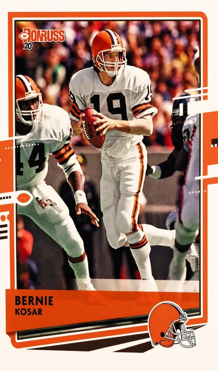 Bernie Kosar 2020 panini Panini Donruss