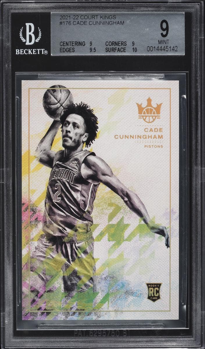 Cade Cunningham 2021 panini Panini Court Kings