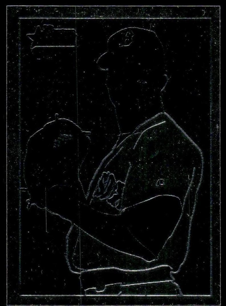 Pedro Martinez 2001 bowman Heritage Chrome