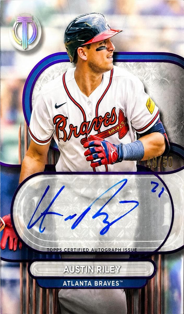 Austin Riley 2024 topps Topps Tribute
