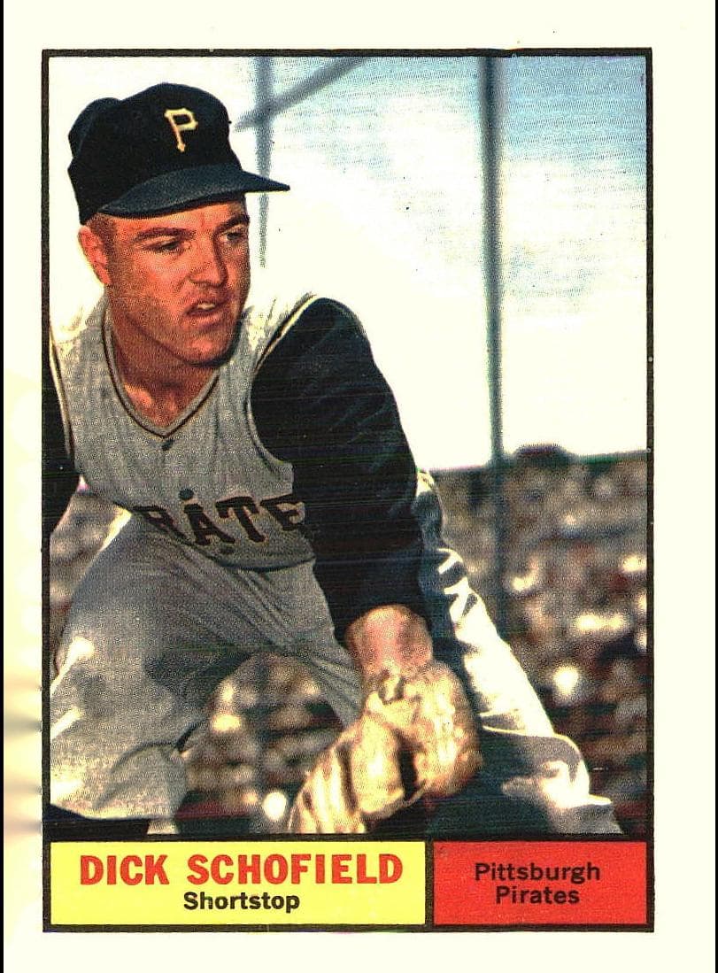 Dick Schofield 1961 topps Topps