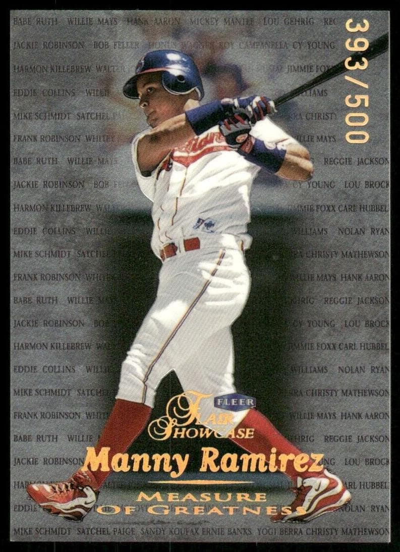 Manny Ramirez 1999 unknown Flair Showcase