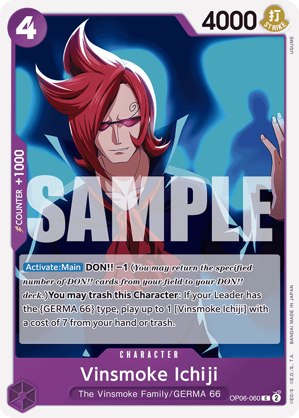 Vinsmoke Ichiji 2024 One Piece